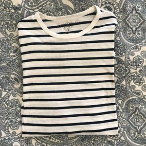 J Crew Nautical Stripe Long Sleeve Shirt